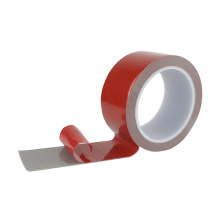 Factory sale red film liner double sided acrylic foam tape